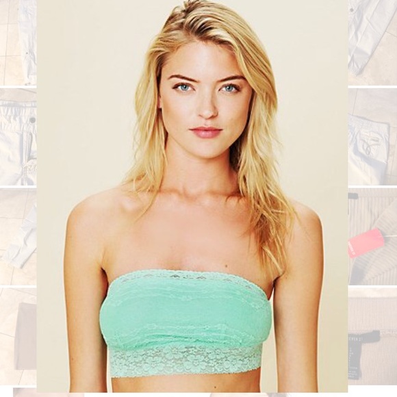 Free People Tops - Free People "Grass" Bandeau Top